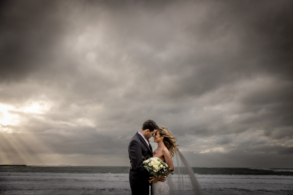 Bride and Groom Wedding Photograph