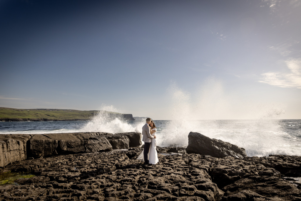 Doolin Coastline Wedding Photographs