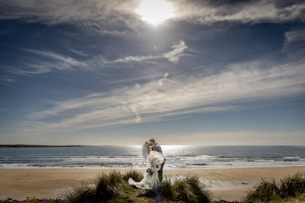 Spanishpoint Beach Wedding Photograph