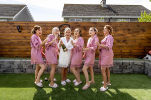 Bride and Bridesmaid